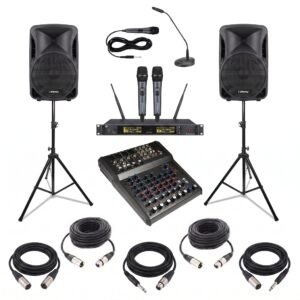 PA System Professional Package for Rent