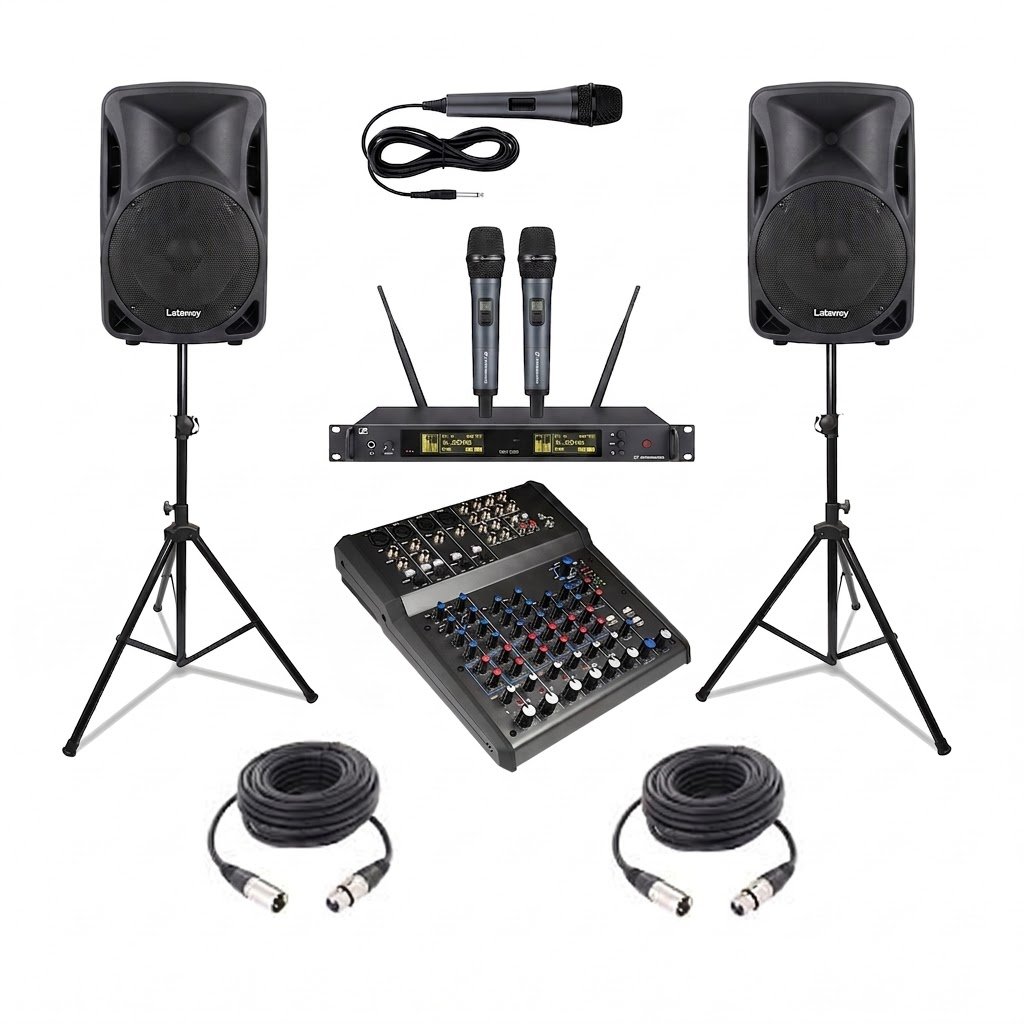 PA System Package for Rent